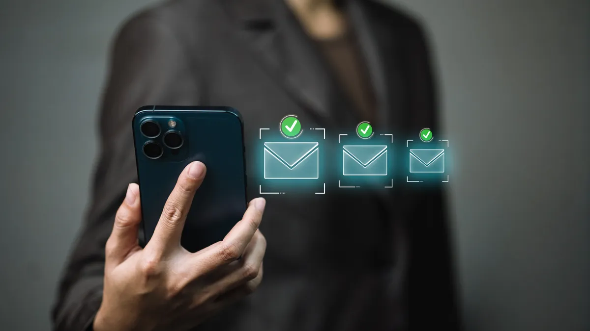 Email deliverability diagnostics showing inbox placement versus spam folder rates